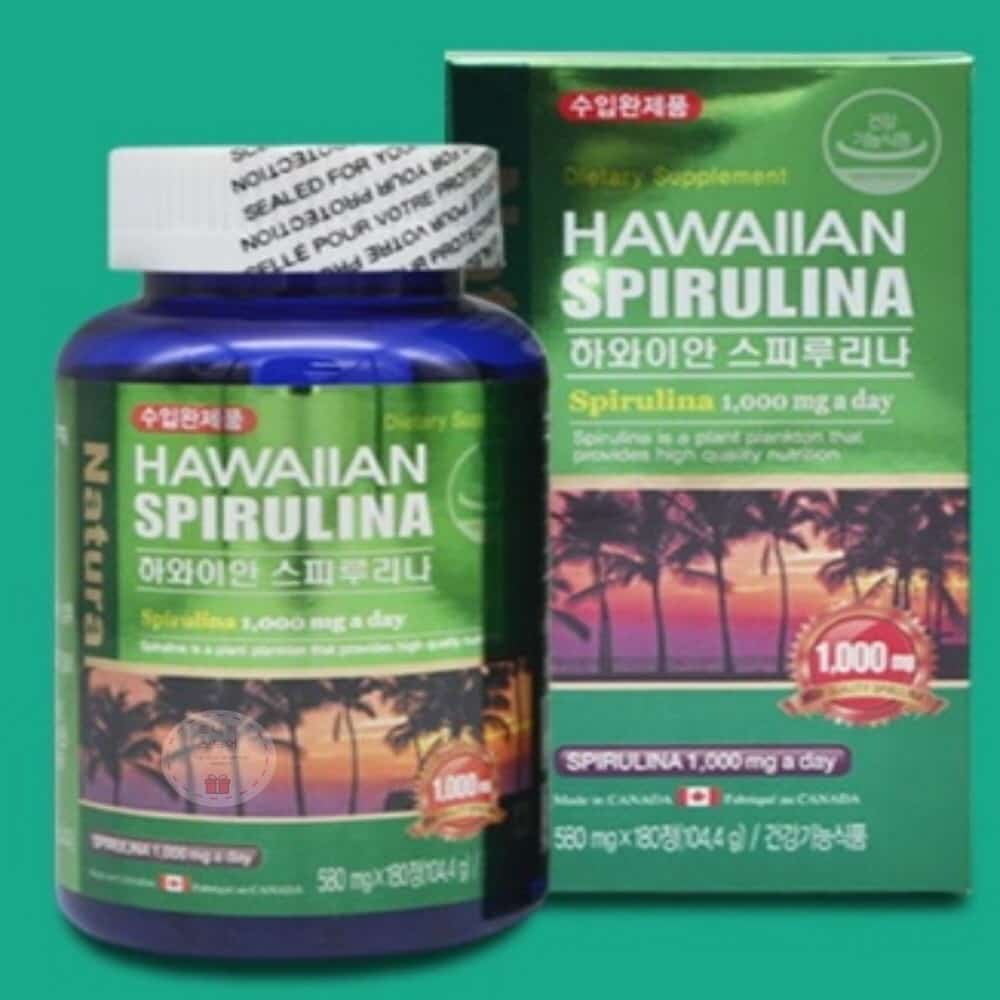 하와이 하루2정 스피루리나 180정 엽록소영양제 SPIRULINA 스피루니아