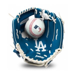 프랭클린 유소년 MLB LA다저스 내야 글러브 9.5인치 십자웹 블루 76099F19