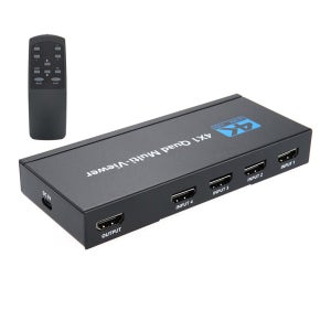HDMI화면분할기 4:1 멀티뷰어 TV 모니터 4K HDCP 다중화면 연결 AOU555