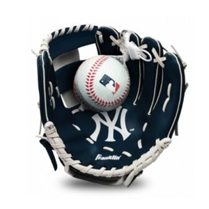 프랭클린 유소년 MLB 뉴욕양키스 내야 글러브 9.5인치 십자웹 네이비 76099F10
