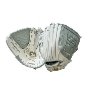 프랭클린 유소년 패스트피치 투수/올라운드 야구 글러브 10.5인치 화이트/그레이 22483