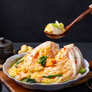 국산 시원한 백김치 물김치 어린이 아기김치 4kg, 1개