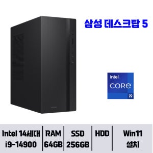 삼성 데스크탑5 DM500TGZ- AD9A Win11Pro / 64GB 램 / NVMe SSD 256GB / 윈도우11Pro// YGY