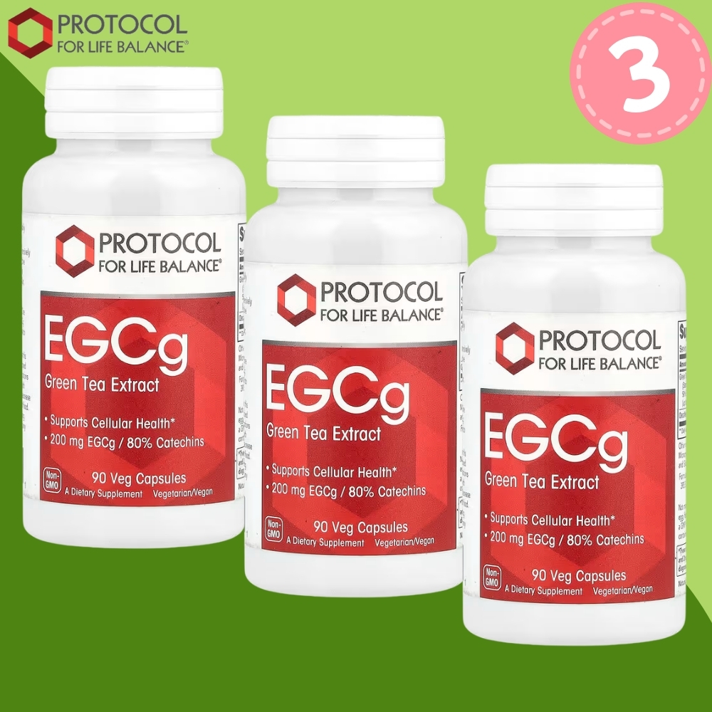 <b>프로토콜포라이프발란스</b> 카데킨 EGCg 녹차 추출물 폴리페놀 90캡슐 3개
