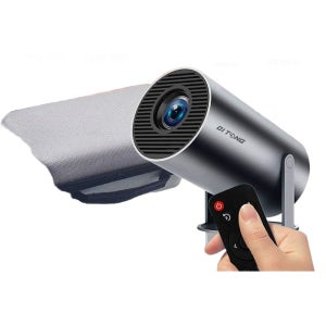 가정용 미니빔 프로젝터 휴대용 스마트핌 스위치 연동 소형빔 블랙 패키지A