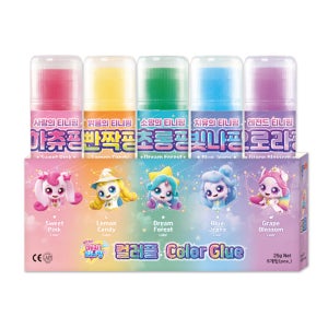 종이나라 캐치 티니핑 컬러풀 25g x 5개입 1세트