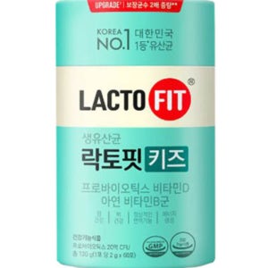 종근당건강 생 유산균 락토핏 키즈 1통 2개월분 청소년 유아 초등학생 아이 120포