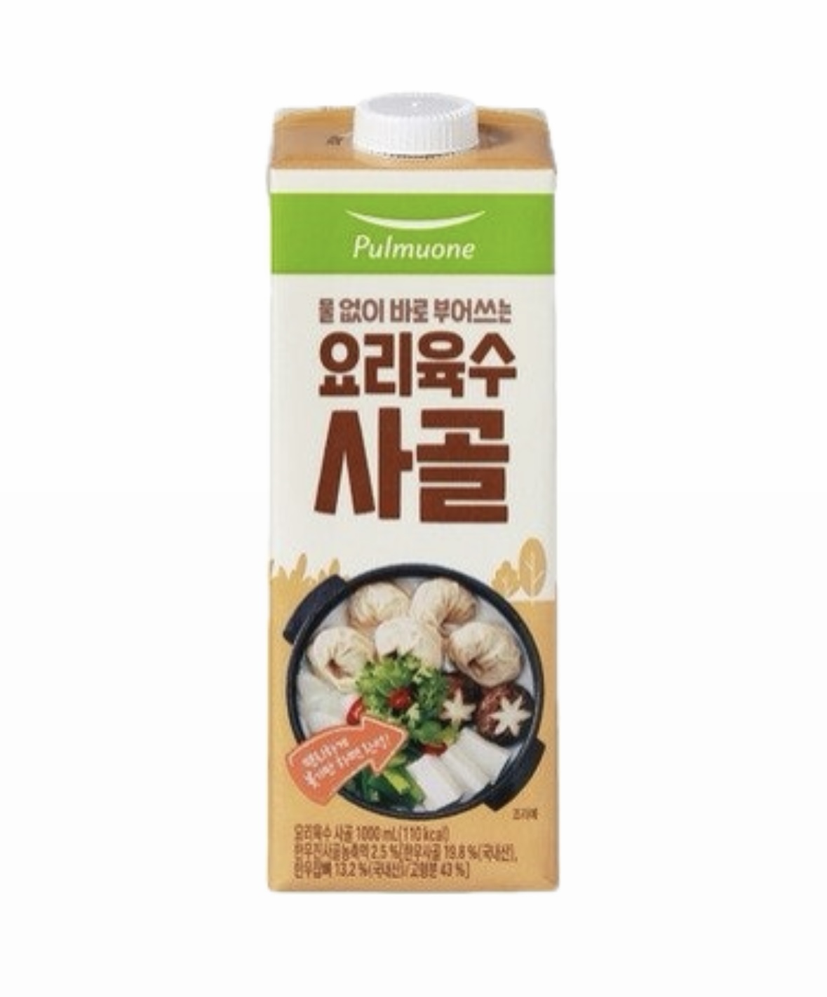 <b>풀무원</b> 요리육수 사골 1000ml