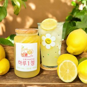[수제레몬청 650g] 하이볼엔 하루1청 - 레몬에이드 고급 수제청 과일청 답례품 선물세트
