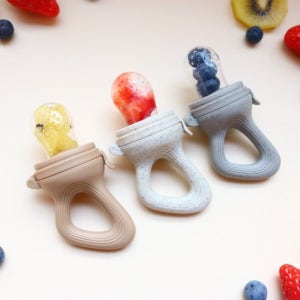 아기 과즙망 유아 영아용 치아 발육기 이앓이 실리콘 과일 쪽쪽이 치발기 국민 과일망