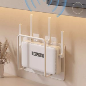 벽걸이 무타공 공유기 거치대 받침대 셋톱박스선반