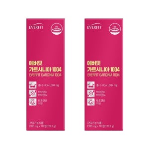 내츄럴플러스 에버핏 가르시니아 1004 헬퍼 보조 체지방 112정, 2개