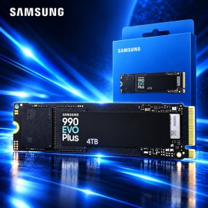 삼성 990 EVO Plus SSD 4TB, PCIe Gen 4x4 Gen 5x2 M.2 관부가세포함