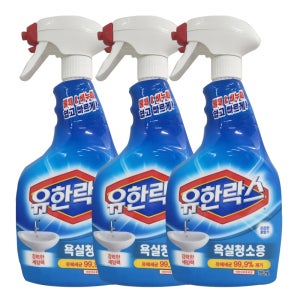 유한양행 유한락스 욕실청소용 715ml, 3개