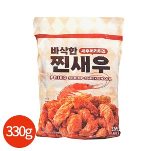바삭한 찐새우새우 머리튀김 55g x 6봉