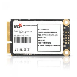 엠씨케이글로벌 OUTTON MK-500 LITE mSATA 벌크 (256GB)/ SSD / 저장장치 / M