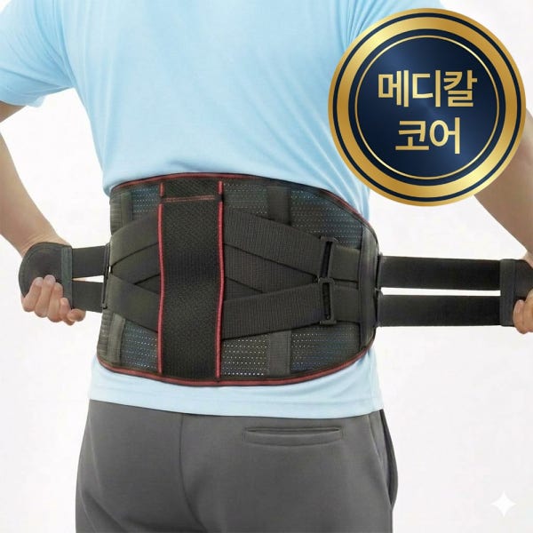 1등급 의료용 허리보호대 허리복대 요추 척추 벨트 지지대 메디칼코어