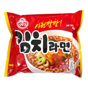 [워나점빵] 오뚜기 김치라면 멀티팩 120g X4개입