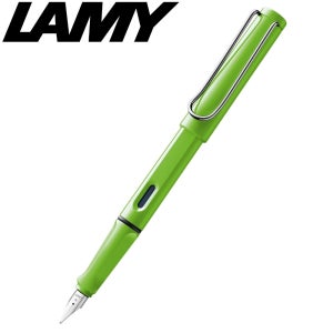 LAMY 사파리 이름 이니셜 각인 라미 만년필 졸업 입학 선물 EF, 그린