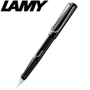 LAMY 사파리 이름 이니셜 각인 라미 만년필 졸업 입학 선물 EF, 블랙(유광)