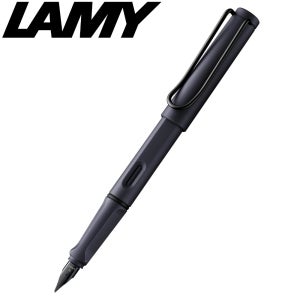 LAMY 사파리 이름 이니셜 각인 라미 만년필 졸업 입학 선물 EF, 챠콜블랙(무광)
