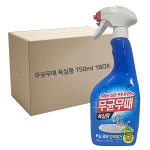 피죤 무균무때 욕실청소용 750ml, 12개