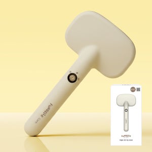 퍼벨로 케어 펫스타일러 강아지 고양이 빗 LED 진드기제거 브러쉬 진동마사지