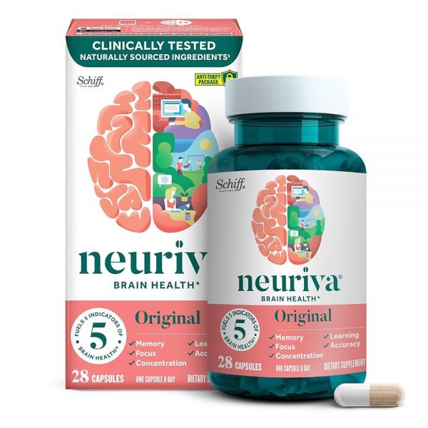 <b>Schiff</b> NuRiva Brain Health Original Capsules 28