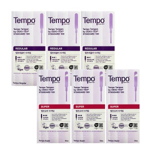 템포 탐폰 레귤러 30P + 슈퍼 30P