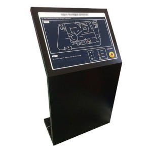 스텐드형 촉지도(L자형)-WS 장애인 용품 편의시설