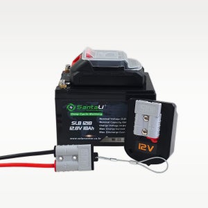 [산타리배터리] 인산철 배터리 12V 18Ah 일체형 파워슬라이드 원터치 커넥터