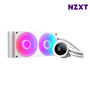 NZXT KRAKEN PLUS 240 RGB 화이트 CPU쿨러 수냉쿨러