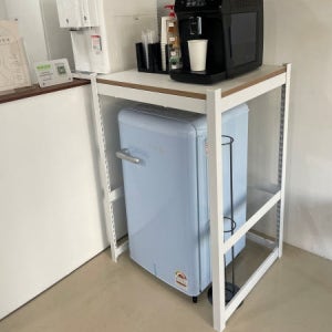 홈던트 1단 스피드랙 800 500 1200 mm 조제실 진열대국내 제조 베란다 조립식 캠핑장 하얀 콘솔 시공 제작