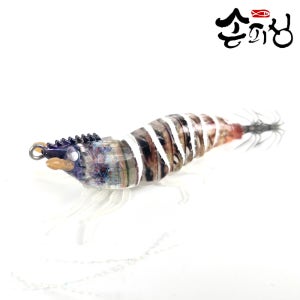 [10+1] 손피싱 새우에기 리얼 닭새우 갑오징어 쭈꾸미 한치 심해 UV 야광 에기 채비