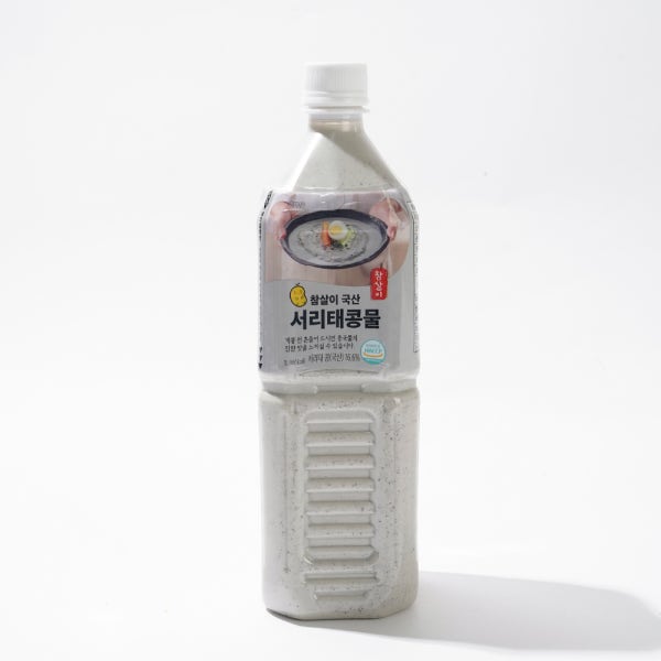 참살이 국산 더 진한 서리태콩물 국산콩두유 콩국 무첨가두유 아침대용