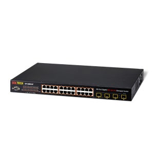 솔텍 SFC4000HP 스위치허브 POE 24포트 SFP 4포트