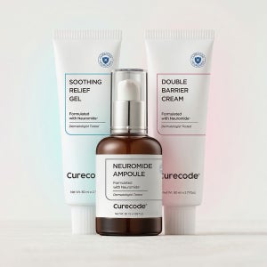 큐어코드 퍼펙트 장벽개선 올인원 3종 [앰플+젤+크림] 진정 고보습 탄력