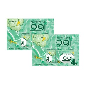 크리오 동산C&G 오이비누 90g 4입 X2개