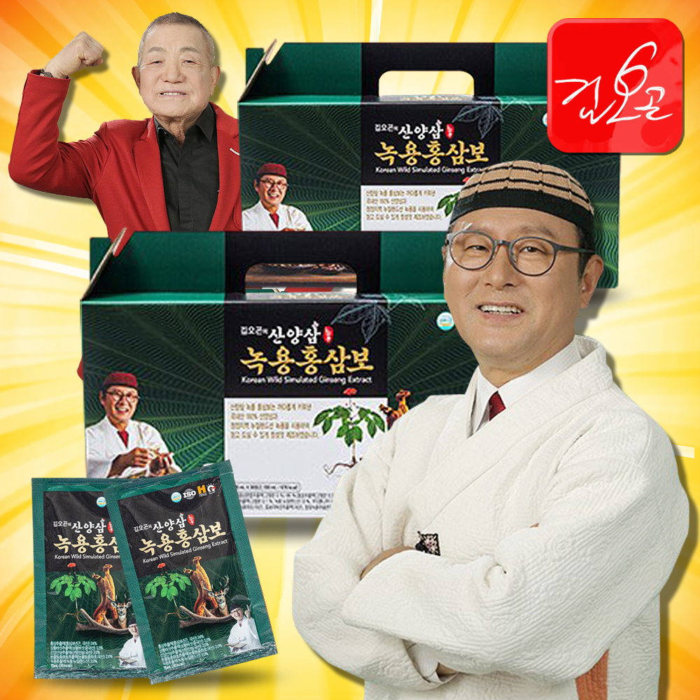 김오곤 산양삼 녹용<b>홍삼</b>보 프리미엄 60포, 1개