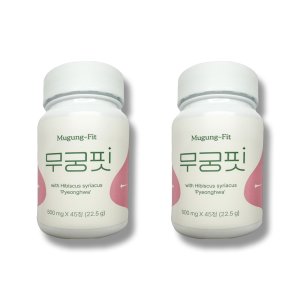 무궁핏 정 무궁화 평화 22.5g 500mg x 45정 2개