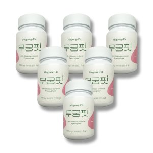 무궁핏 정 무궁화 평화 22.5g 500mg x 45정 6개