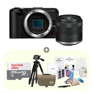 캐논코리아 EOS R50V 14-30mm KIT 256GB 고급11종 패키지 블랙 SMJ