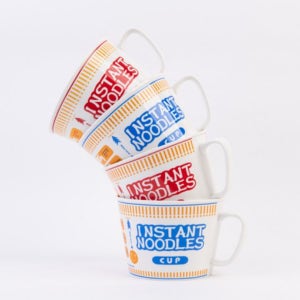 컵라면 유리 용기 사발면 그릇 전자렌지용 손잡이 라면기