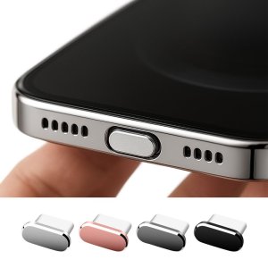 메탈 충전단자보호캡 c타입마개 먼지마개 휴대폰 충전기 usb 포트 방진 커버 오염방지 폰꾸