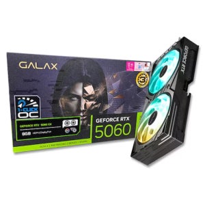 갤럭시 GALAX 지포스 RTX 5060 EX BLACK OC D7 8GB