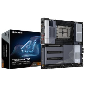 GIGABYTE TRX50 AI TOP AMD 라이젠 스레드리퍼 sTR5소켓 WIFI7 GEN5 PCIE5.0 듀얼랜