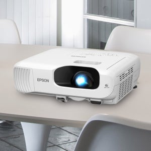 [엡손공식인증점] EB-W56S 밝기3700 HD급 단초점빔프로젝터 회의용 가정용