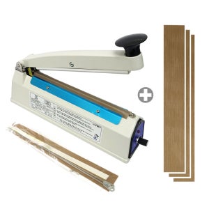 신우산업 비닐접착기 실링기 41cm 기본소모품 + 테프론천3 + 2mm SK-410