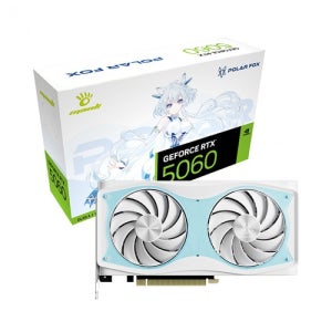 MANLI 지포스 RTX 5060 Polar Fox D7 OC 8GB 인텍앤컴퍼니 / M
