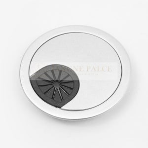 재넌 회전 전선캡 실버 원형 마개 책상 타공 구멍 홀 커버 20P 타공캡